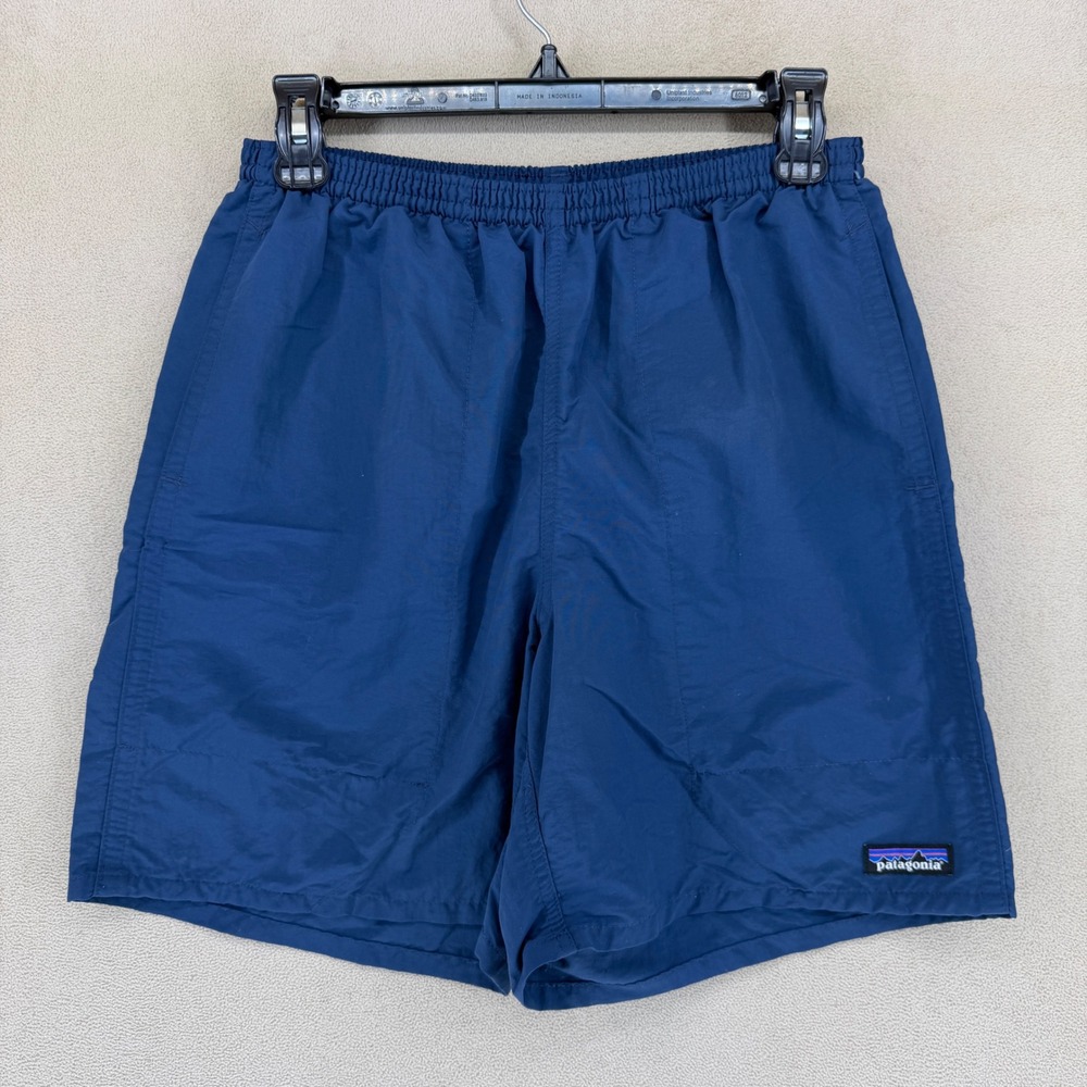 Patagonia Netplus Shells‎ Mens Size S Blue Nylon Water Resistant Shorts